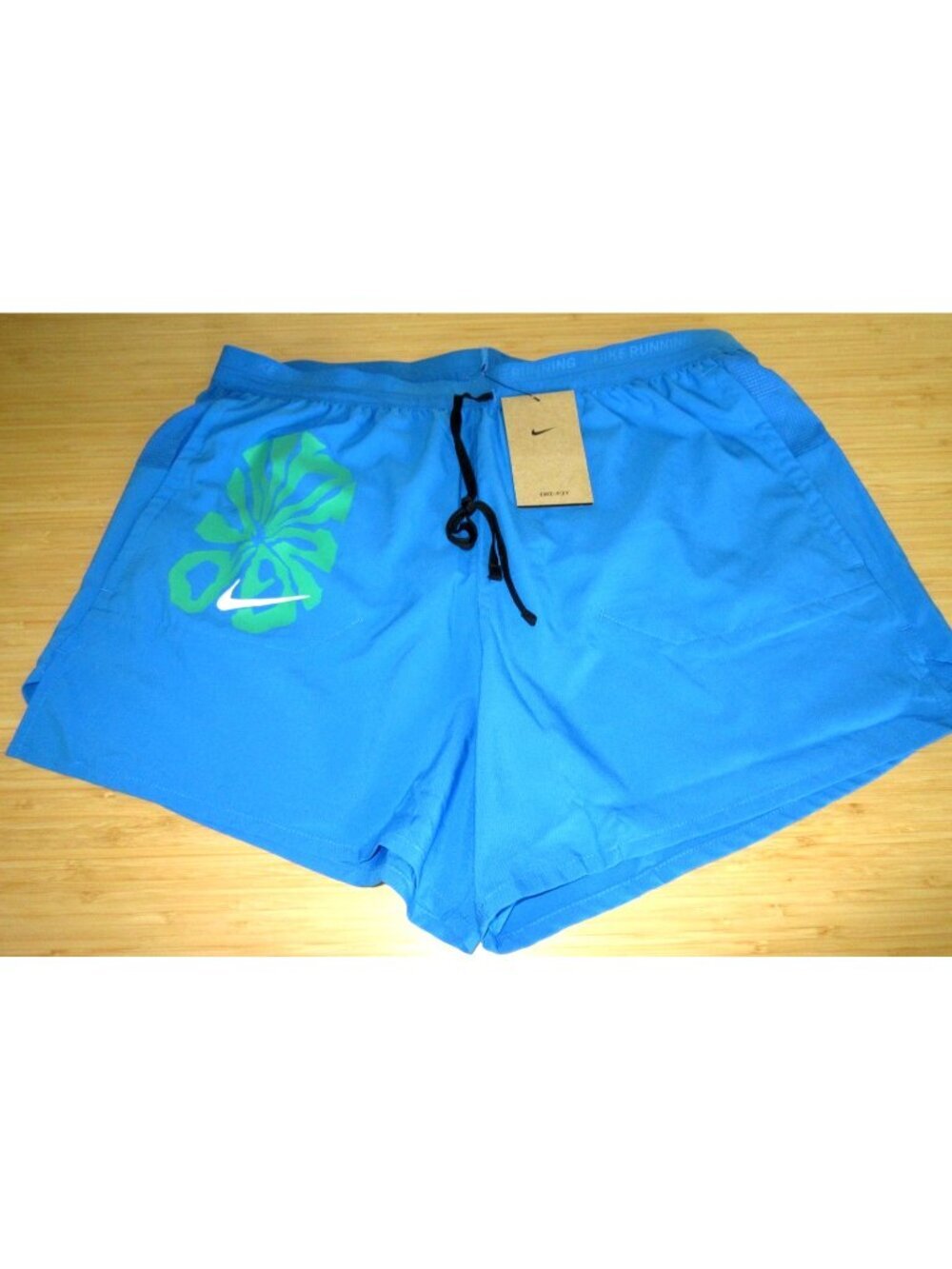 Nike Men's Stride Run Energy Dri-FIT Brief Lined 5" Shorts Photo Blue Size Large